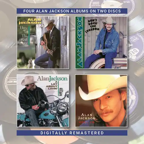Here In The Real World / Don't Rock The Jukebox / A Lot About Livin (&A Little Bout Love) / Who Am I Price Drop