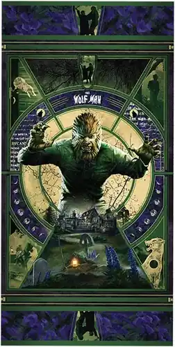 Universal Monsters - The Wolf Man Beach Towel Deal