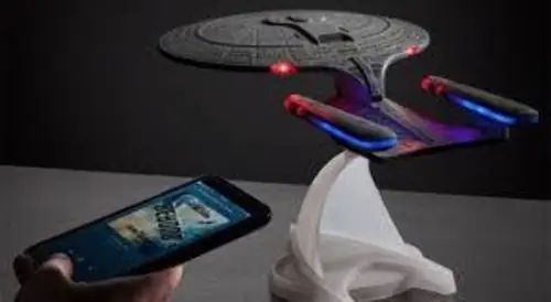 Fametek Stentd Star Trek Tng Uss Enterprise Bt Spk Handmade