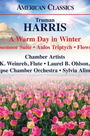 Original Warm Day in Winter / Aulos Triptych / Flowers