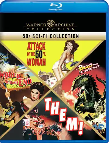 50s Sci-Fi - 4 Film Collection (4pc) / (Box Mod) One Day Deal