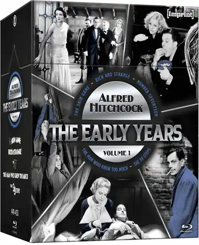 Popular Hitchcock: The Early Years - Volume One (1931-1935) - All-Region/1080p
