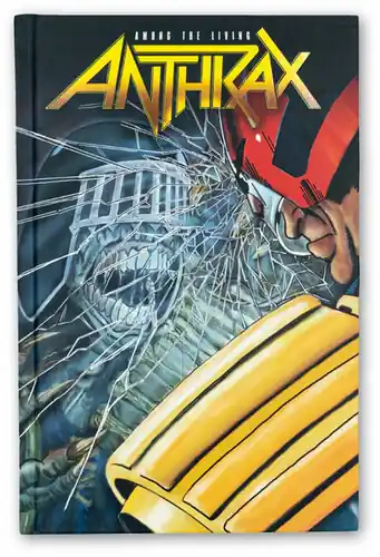 Anthrax: Among The Living Graphic Novel - Hardcover - Judge Dredd Cover Clearance