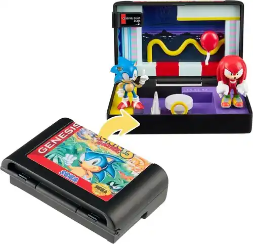 Console Heroes Sega Sonic 3 Cartridge Playset Editor’s Pick