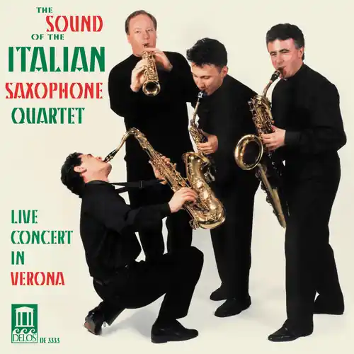 New Release Sound of Italian Saxophone Quart Live in Verona