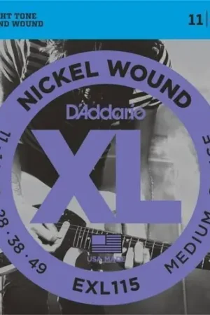 DAddario EXL115 Nickel Wound Electric Guitar Strings Medium/BluesJazzRock 1149 Weekend Sale