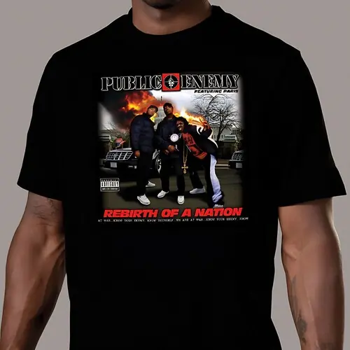 Fan Favorite Rebirth Of A Nation Album Cover (T-Shirt L) (Lg)