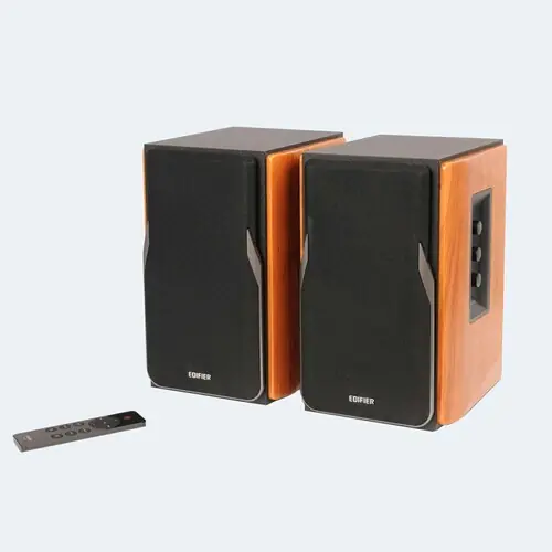 Hassle-Free Returns Edifier R1380db 2.0 Bookshelf Speakers Bt Brwn