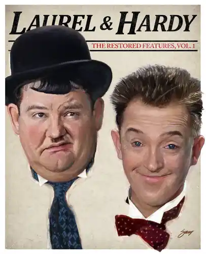 Free Delivery Laurel & Hardy - The Restored Features Volume 1