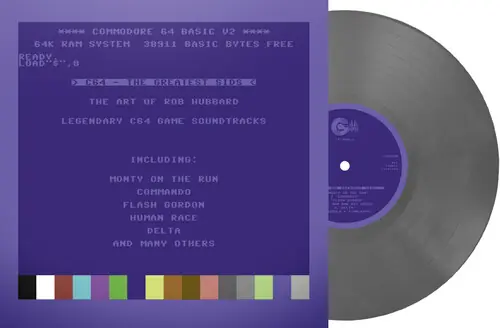 Top Rated C64 Greatest Sids: Art Of Rob Hubbard - Grey Vinyl