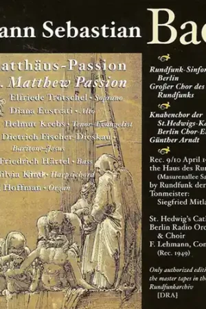 St Matthew's Passion Bulk Order