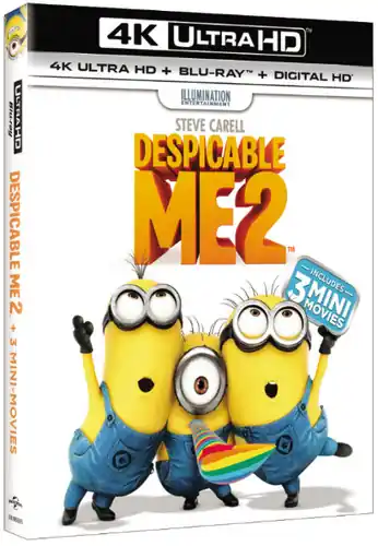 Despicable Me 2 (4k) (Wbr) (Uvdc) (2pk) (Dhd) Must Have