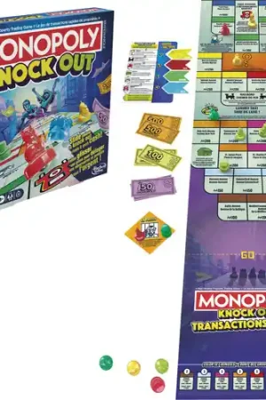 Don’t Miss Out Monopoly Knockout (Ttop) (Wbdg)