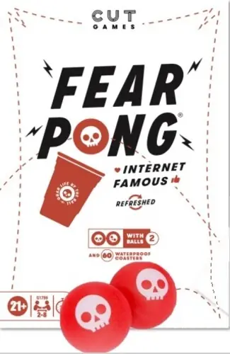 Hasbro Gaming - Fear Pong Party Game Factory Price