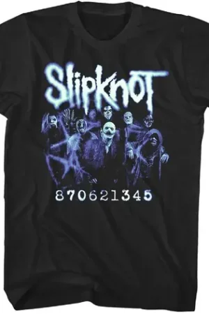 Slipknot Band Member Numbers Tshirt 2xl 1509238807 Fast Shipping