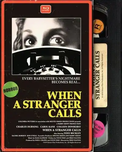 Shop Now When a Stranger Calls (Retro VHS Packaging)