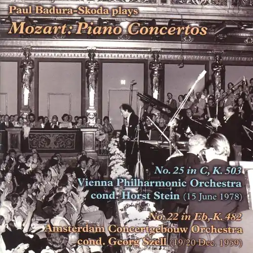 Paul Badura-Skokoda Plays Mozart Piano Concertos Fan Favorite