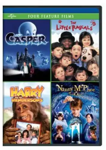 Authentic Casper / The Little Rascals / Harry and the Hendersons / Nanny McPhee