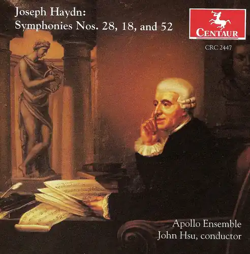 Final Sale Sym 18 in G / Sym 28 in a / Sym 52 in C minor