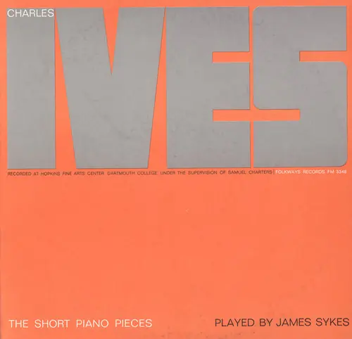 Charles Ives: The Short Piano Pieces Final Sale