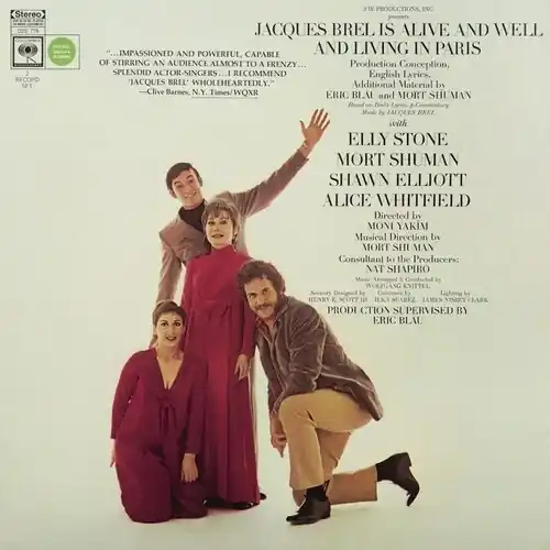 Worldwide Shipping Jacques Brel Is Alive & Well & Living In Paris