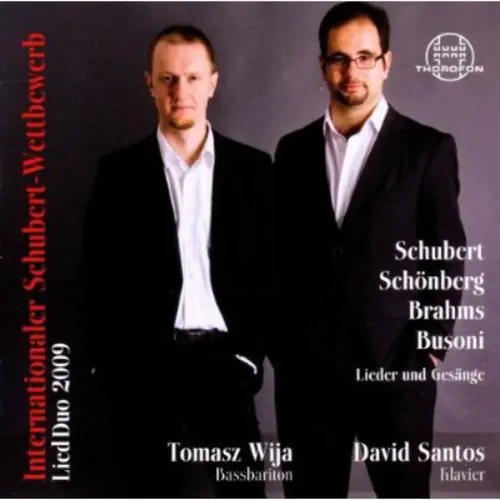 Bulk Order International Schubert Competition Lied Duo 2009