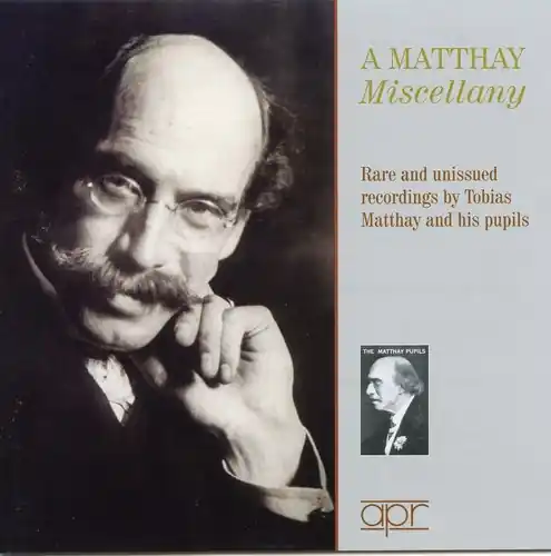 Today Only Matthay Miscellany-Rare & Unissued Recordings / Various