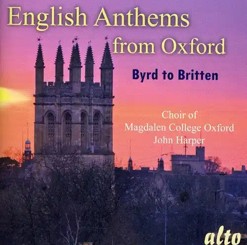 New Arrival English Anthems from Oxford