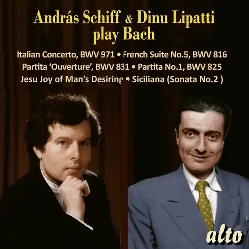 Andras Schiff & Dinu Lipatti Play J.S Bach Buy Online