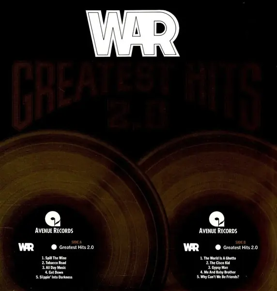 War - Greatest Hits 2.0 (2 LPs) Order Now