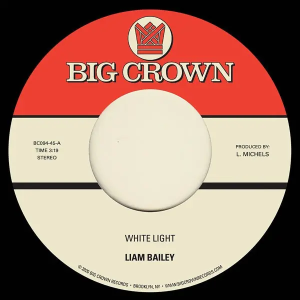 Liam Bailey - White Light (Single) Buy Direct