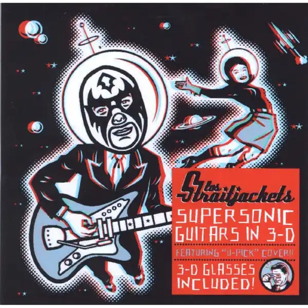 Los Straitjackets - Supersonic Guitars In 3-D (LP) No Minimum Order