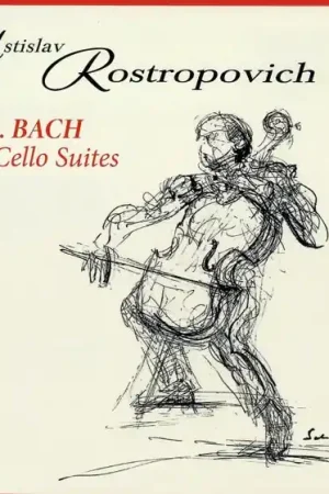 Warranty Included Mstislav Rostropovich - Bach Cello Suites (4 LPs)