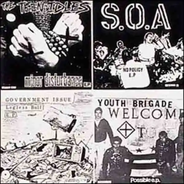 Buy Today Various - Four Old Seven Inches On a Twelve Inch (LP)