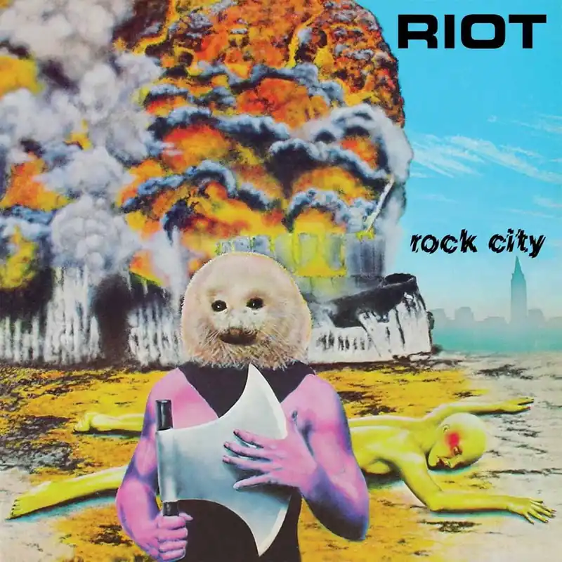 Riot - Rock City (LP) Hassle-Free Returns