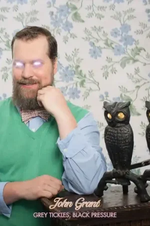 Free Shipping John Grant - Grey Tickles Black Pressure (2 LPs)