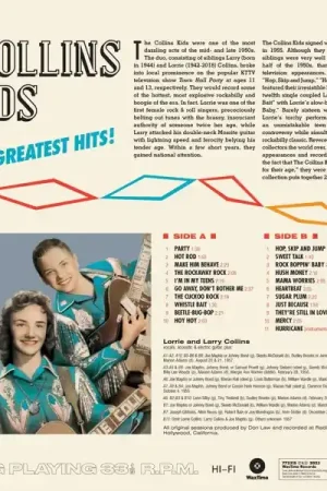 Collins Kids - Greatest Hits! (LP) Exclusive