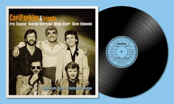 Sale Carl & Friends Perkins - Blue Suede Shoes - a Rockabilly Session (LP)