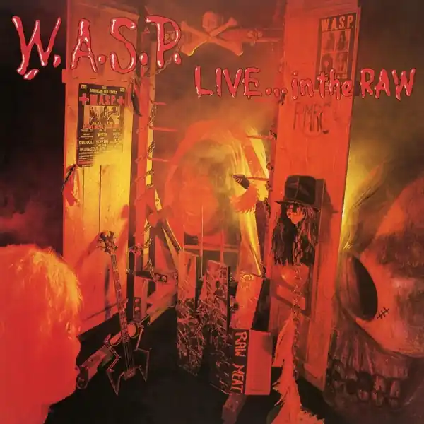 W.A.S.P. - Live In the Raw (LP) Warranty Included