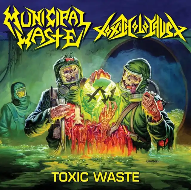 MUNICIPAL WASTE/TOXIC HOLOCAUST - TOXIC WASTE EP (Vinyl LP) Save Now
