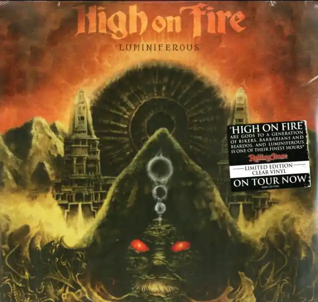 HIGH ON FIRE - LUMINIFEROUS (Vinyl LP) Last Chance