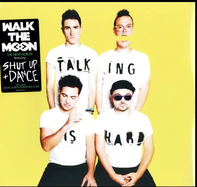 WALK THE MOON - TALKING IS HARD (DL CARD/180G) (Vinyl LP) Bulk Order