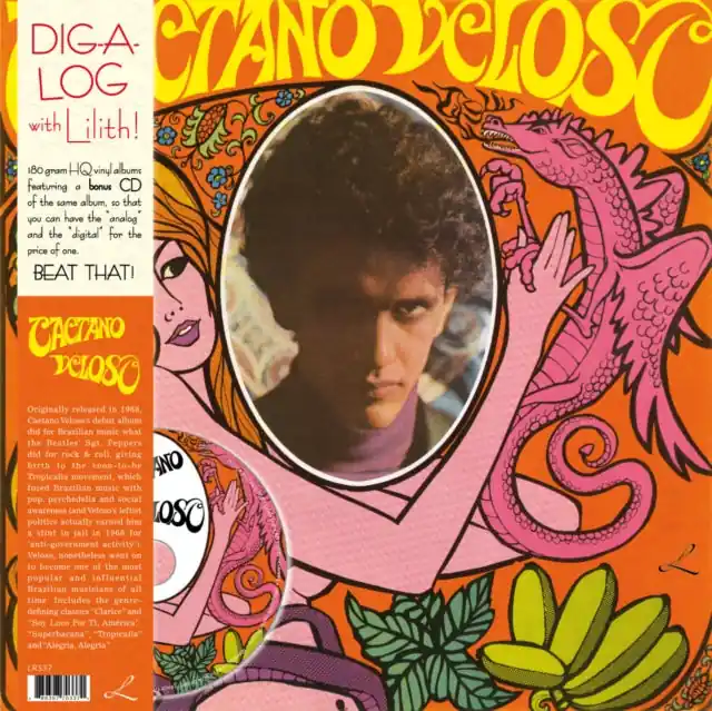 VELOSO,CAETANO - CAETANO VELOSO (LP/CD) (Vinyl LP) Money Back Guarantee
