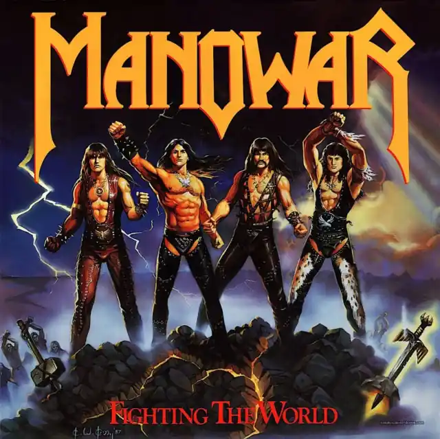 MANOWAR - FIGHTING THE WORLD (Vinyl LP) Brand New