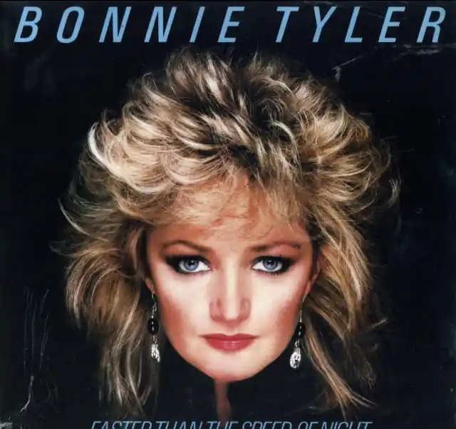 Limited Edition TYLER,BONNIE - FASTER THAN THE SPEED OF NIGHT (180G/BLACK & CLEAR BLUE SWIRL VIN (Vinyl LP)