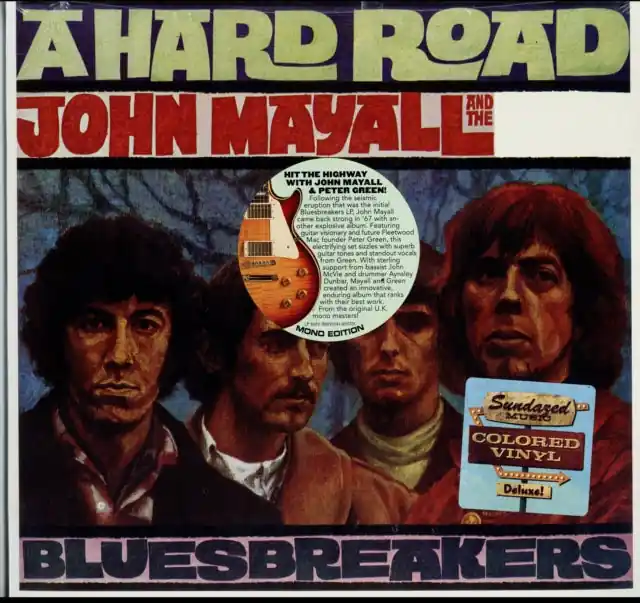 Top Rated MAYALL,JOHN & THE BLUES BREAKERS - HARD ROAD (WHITE VINYL) (Vinyl LP)