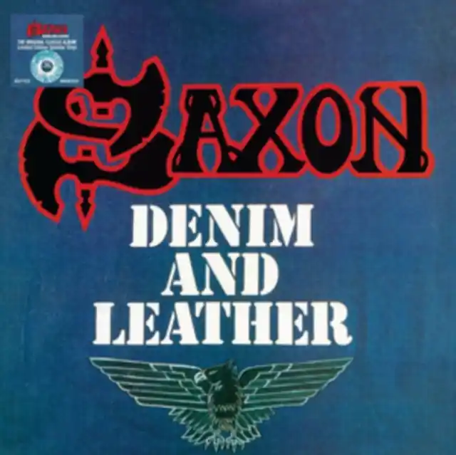 Limited Offer SAXON - DENIM & LEATHER (Vinyl LP)