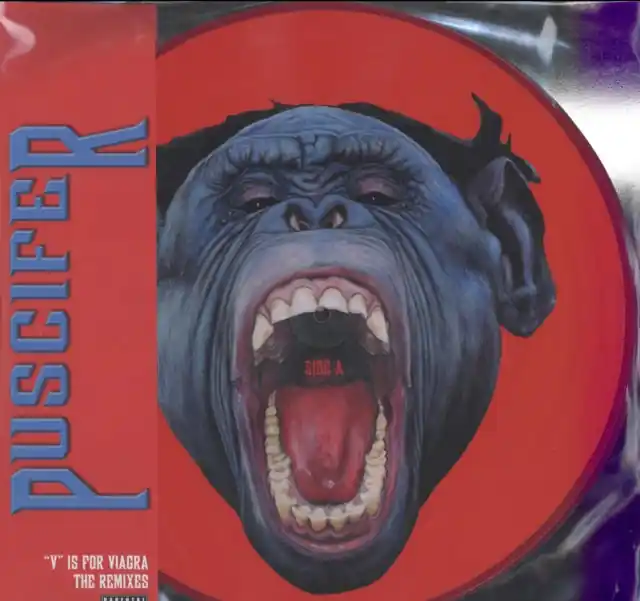 PUSCIFER - V IS FOR VIAGRA: REMIXES (DOUBLE PICTURE DISC/CLEAR PLASTIC SLEEV (Vinyl LP) Budget
