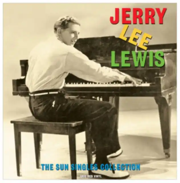 Limited Offer LEWIS,JERRY LEE - SUN SINGLES (180G/RED VINYL) (Vinyl LP)