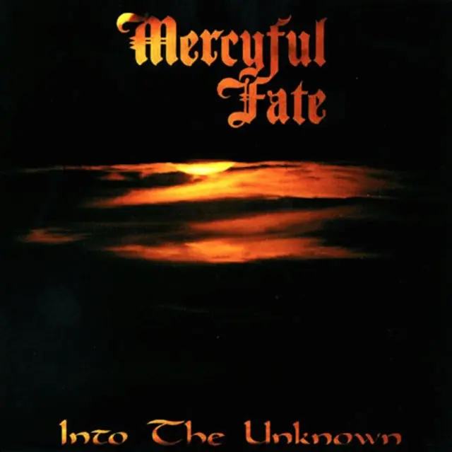 Seasonal Sale MERCYFUL FATE - INTO THE UNKNOWN (GOLD VINYL) (Vinyl LP)